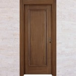 Doğal Ahşap Ceviz Kaplama Oda Kapısı