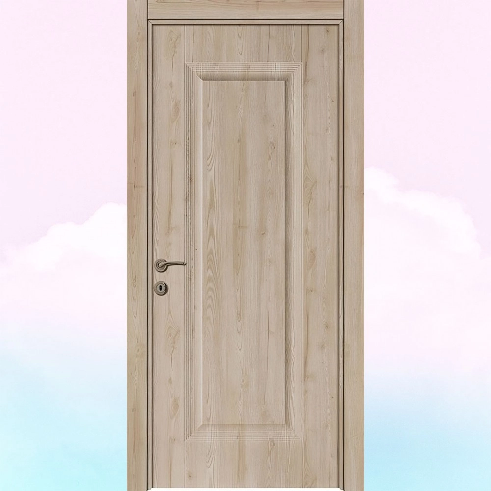 Tek Göbekli Melamin Kapı-Meşe