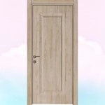 Tek Göbekli Melamin Kapı-Meşe