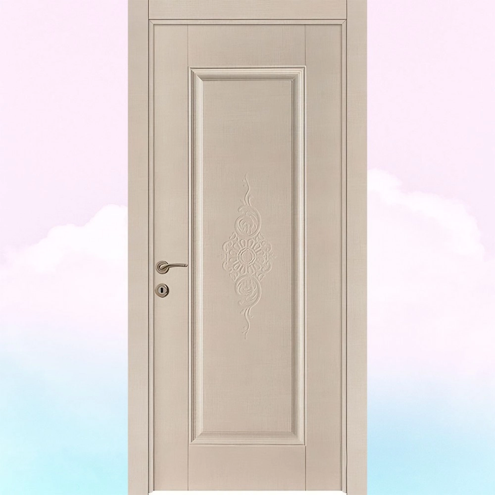 Melamin Kapı Çiçek Desenli - Bukle