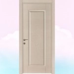 Melamin Kapı Çiçek Desenli - Bukle