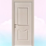 İki Göbek Çizgili İris Melamin Kapı