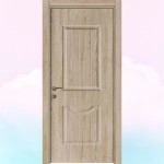 İki Göbek Çizgili Meşe Melamin Kapı
