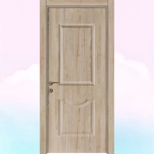 İki Göbek Çizgili Meşe Melamin Kapı