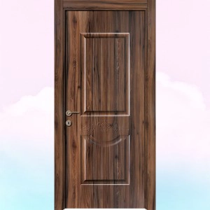 İki Göbek Çizgili Ceviz Melamin Kapı