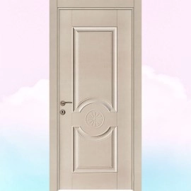 Oval Göbekli Bukle Melamin Kapı