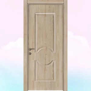 Oval Göbekli Meşe Melamin Kapı